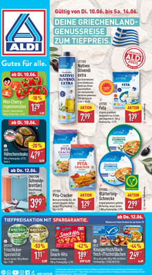 Leták ALDI Německo 10.6.-16.6.2025
