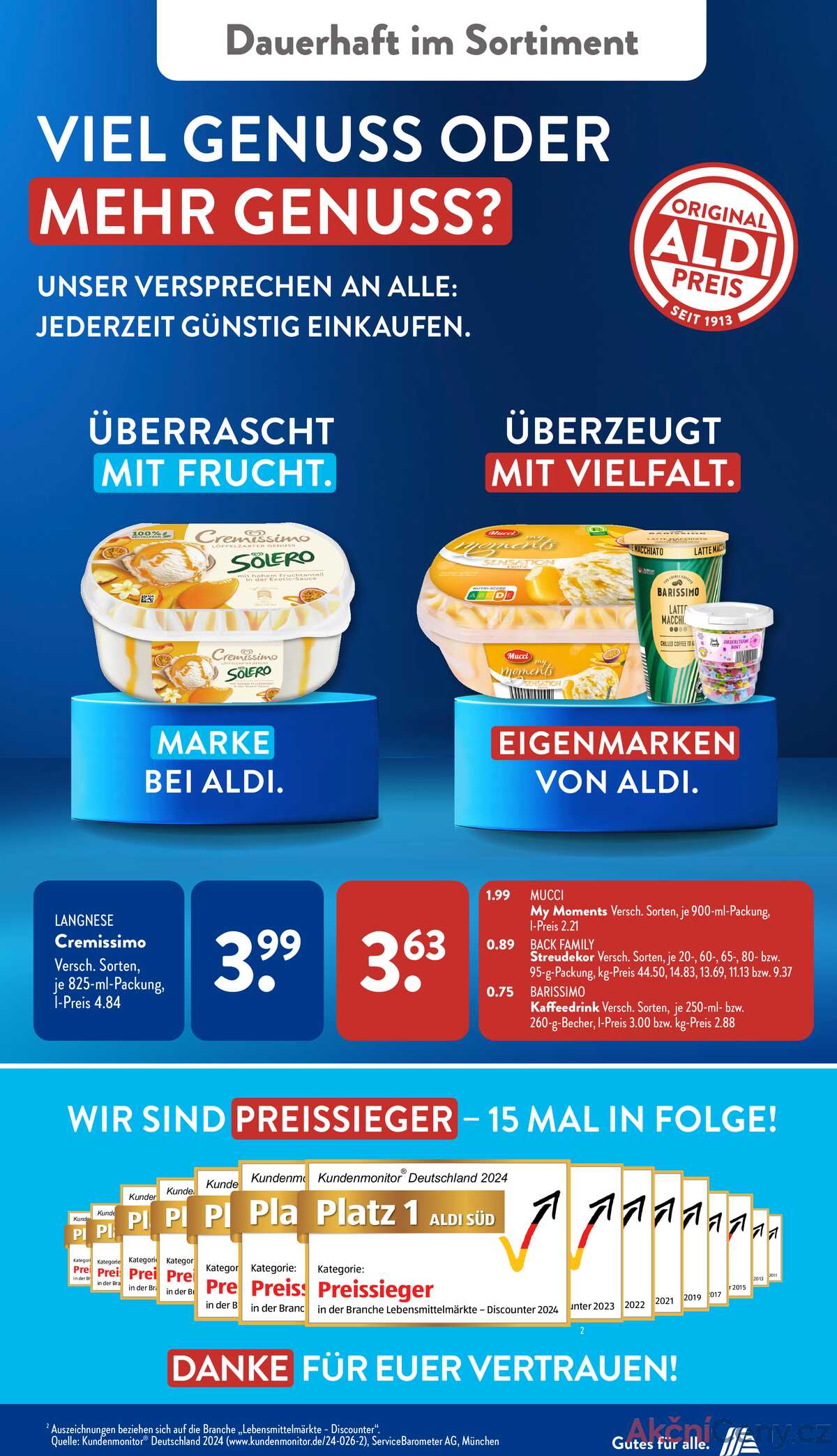 Leták ALDI SÜD Německo 16.6.-22.6.2025 strana 15