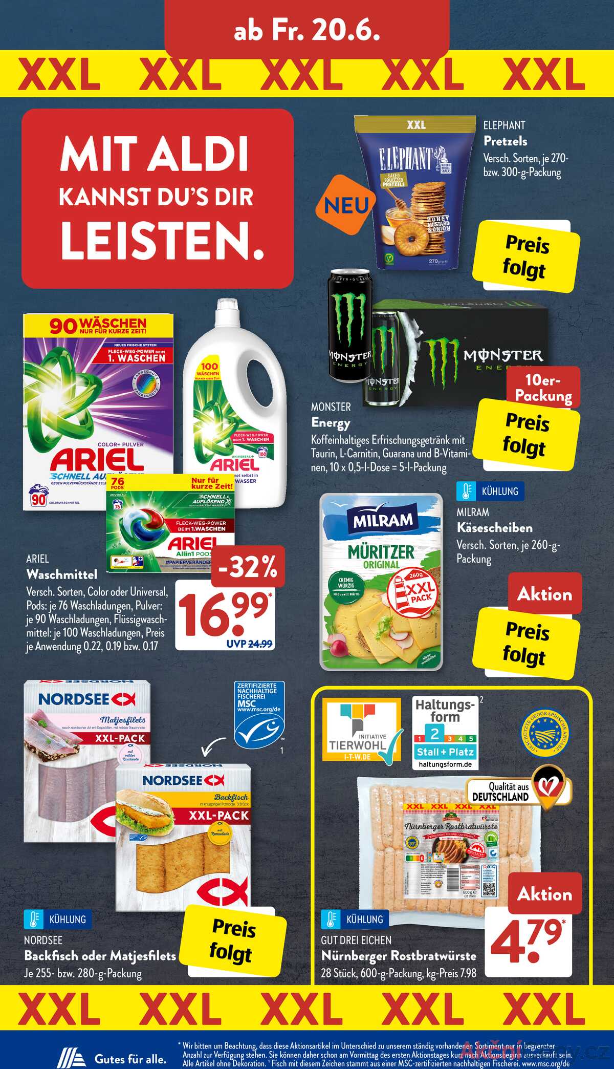 Leták ALDI SÜD Německo 16.6.-22.6.2025 strana 16