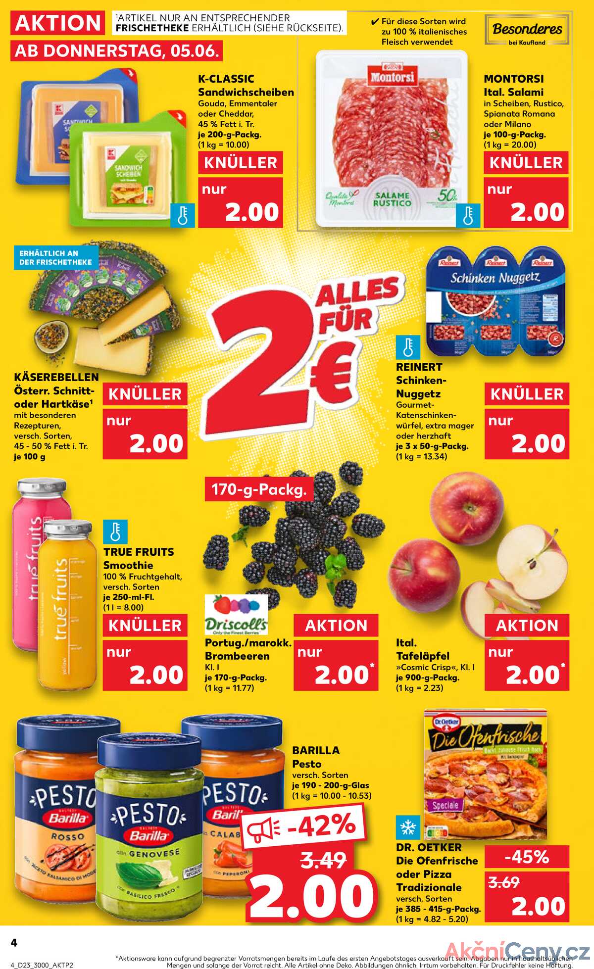 Leták Kaufland Německo 5.6.-11.6.2025 strana 4