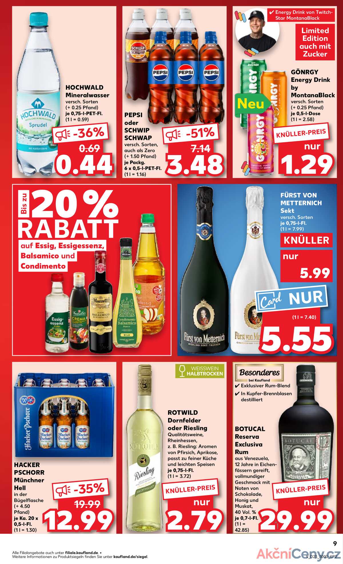 Leták Kaufland Německo 5.6.-11.6.2025 strana 9