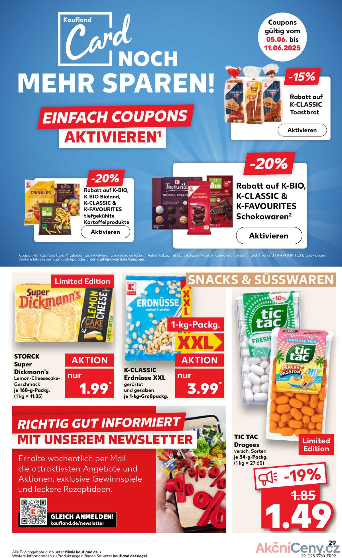 Leták Kaufland Německo 5.6.-11.6.2025 strana 29