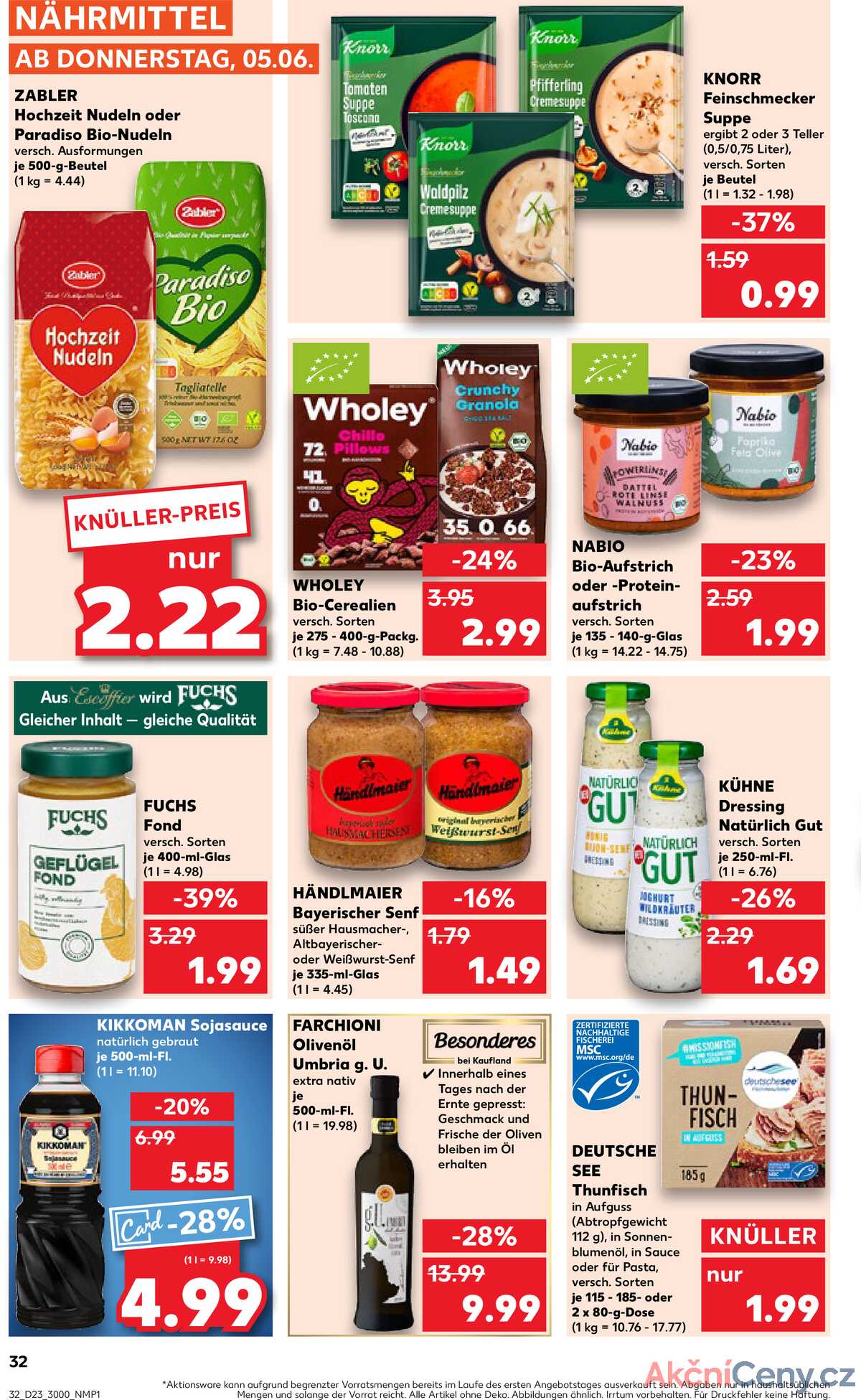 Leták Kaufland Německo 5.6.-11.6.2025 strana 32