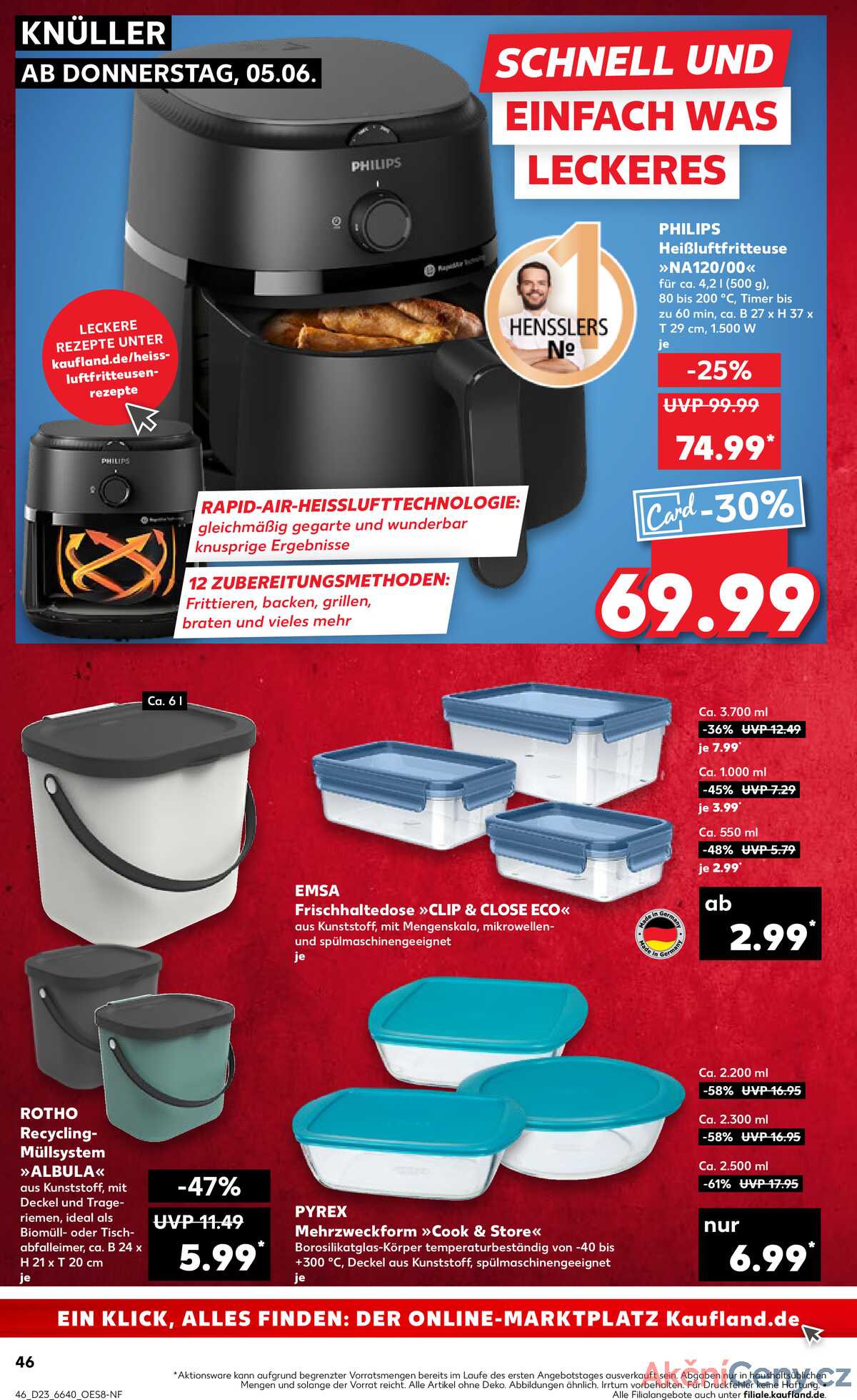 Leták Kaufland Německo 5.6.-11.6.2025 strana 44