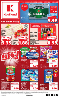 Leták Kaufland Německo 5.6.-11.6.2025