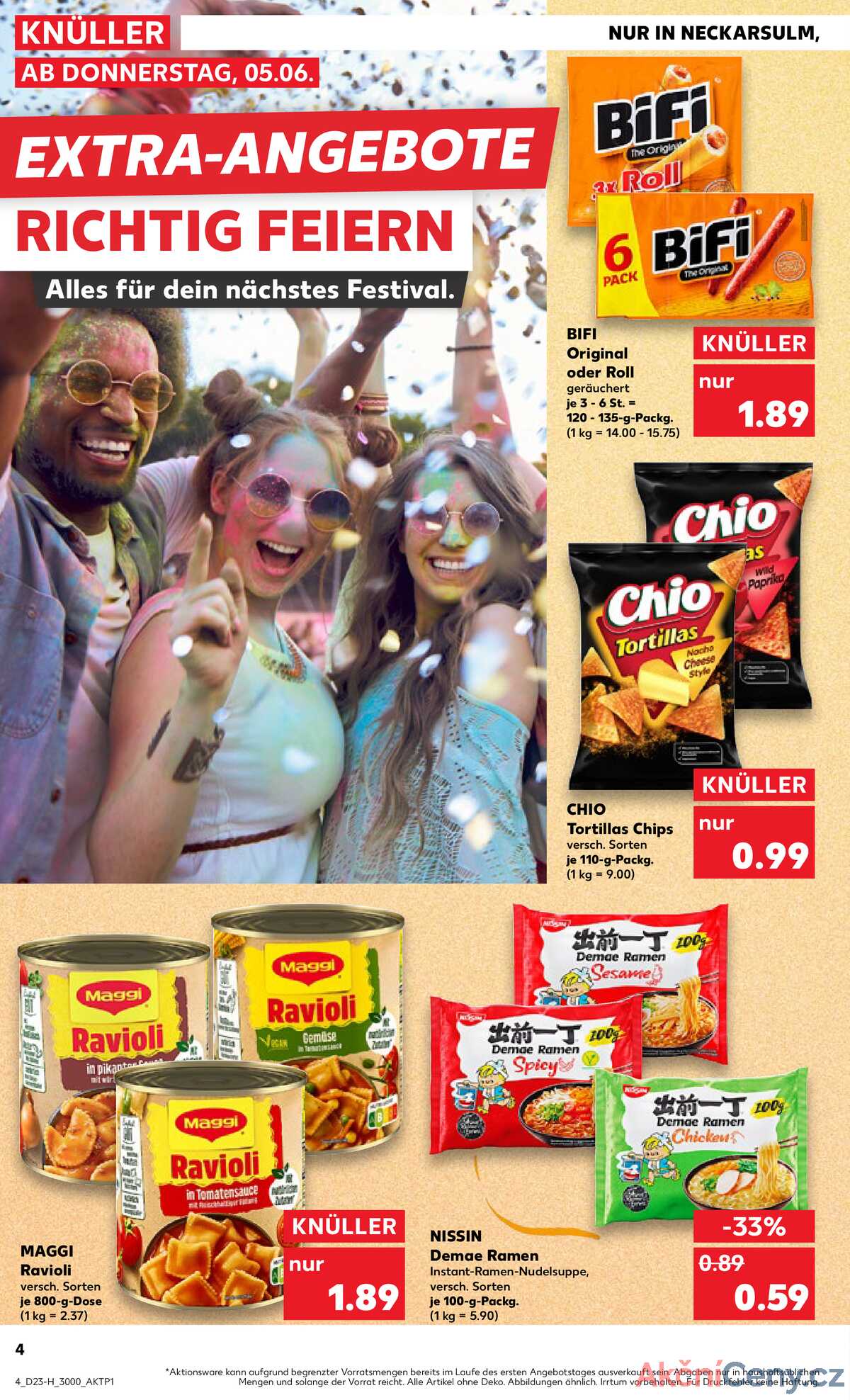 Leták Kaufland Německo 5.6.-11.6.2025 - Nabídky navíc strana 4