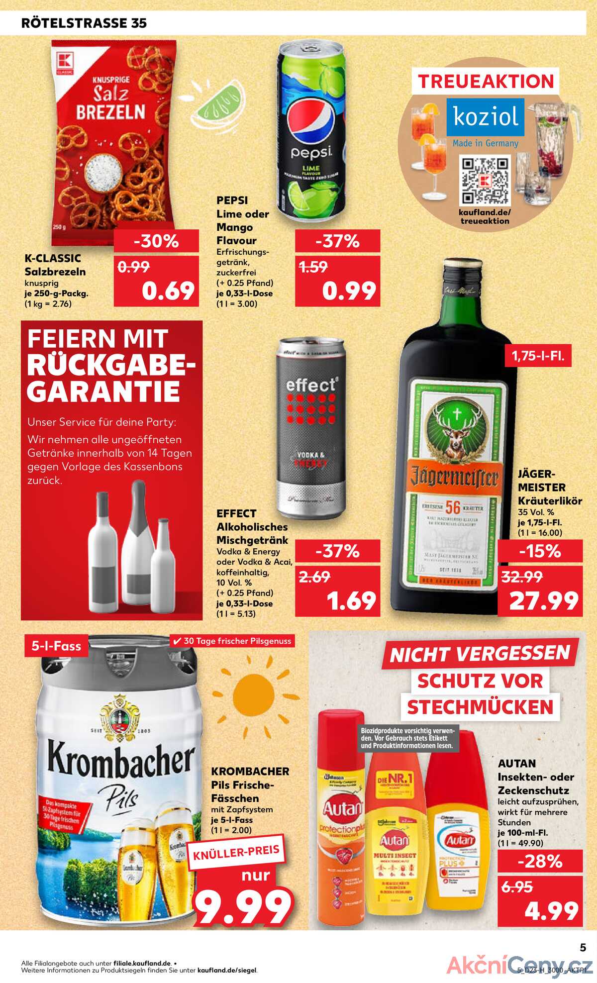 Leták Kaufland Německo 5.6.-11.6.2025 - Nabídky navíc strana 5