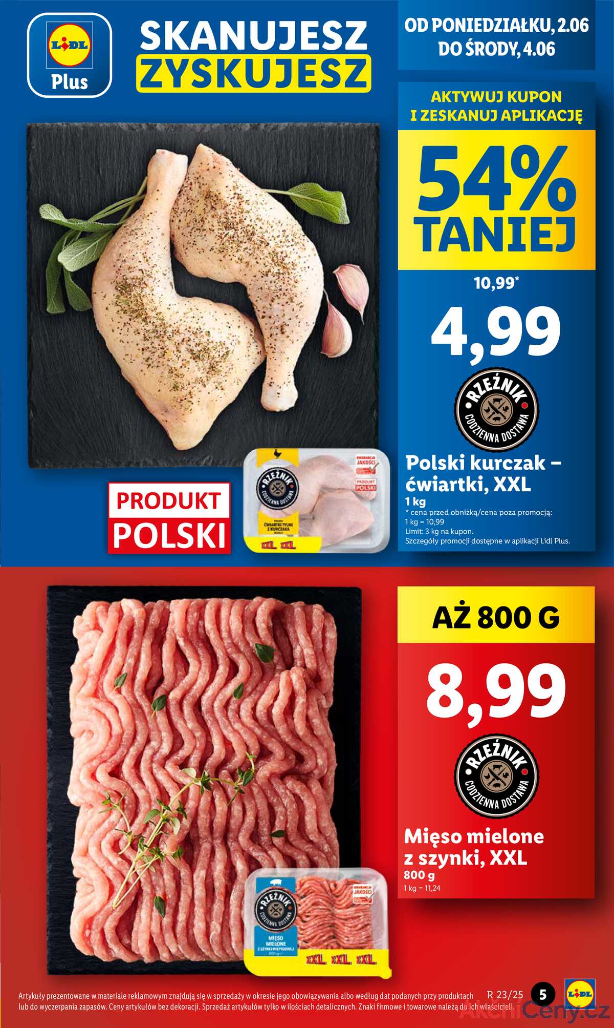 Leták Lidl Polsko 2.6.-4.6.2025 strana 3