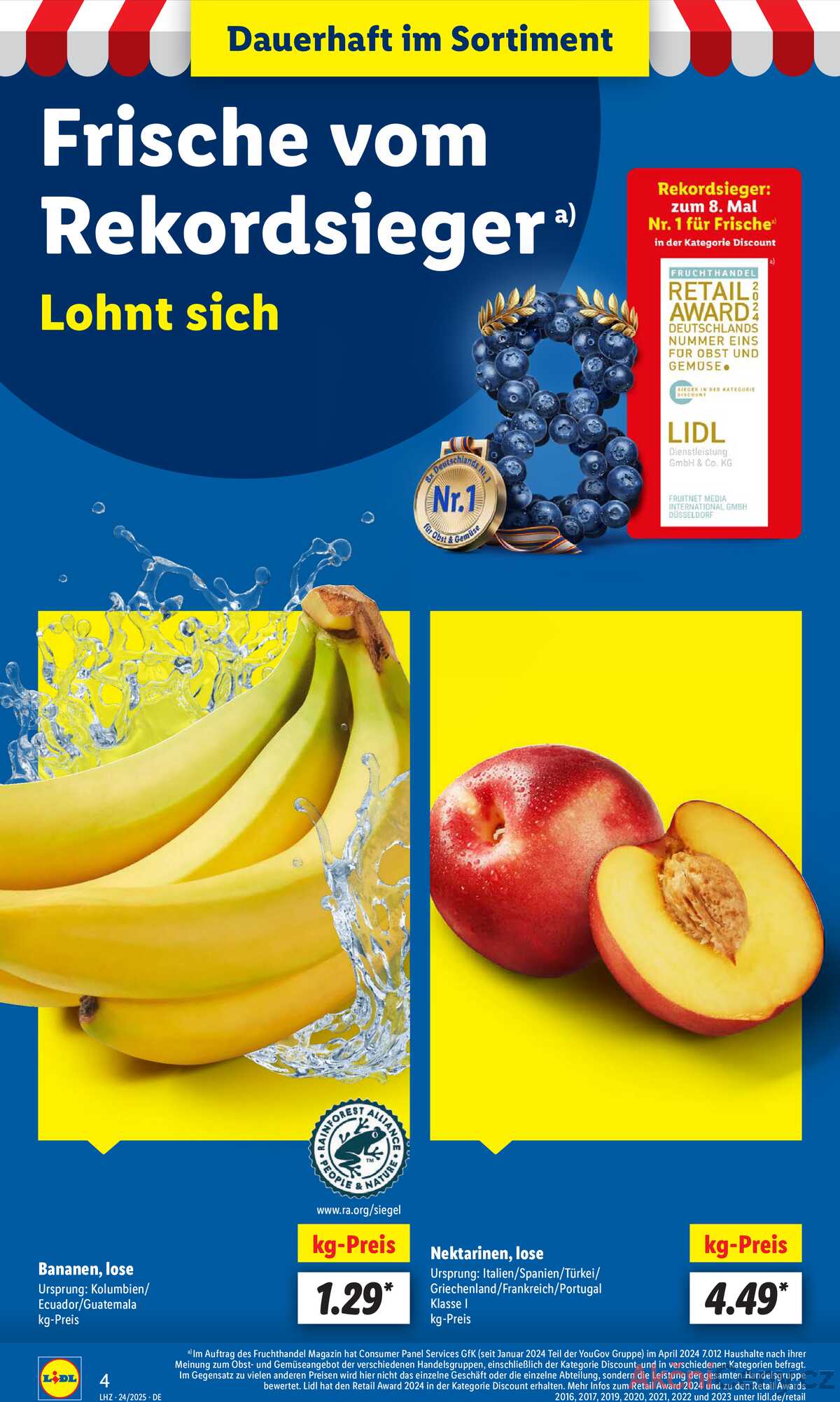 Leták Lidl Německo 10.6.-14.6.2025 strana 4