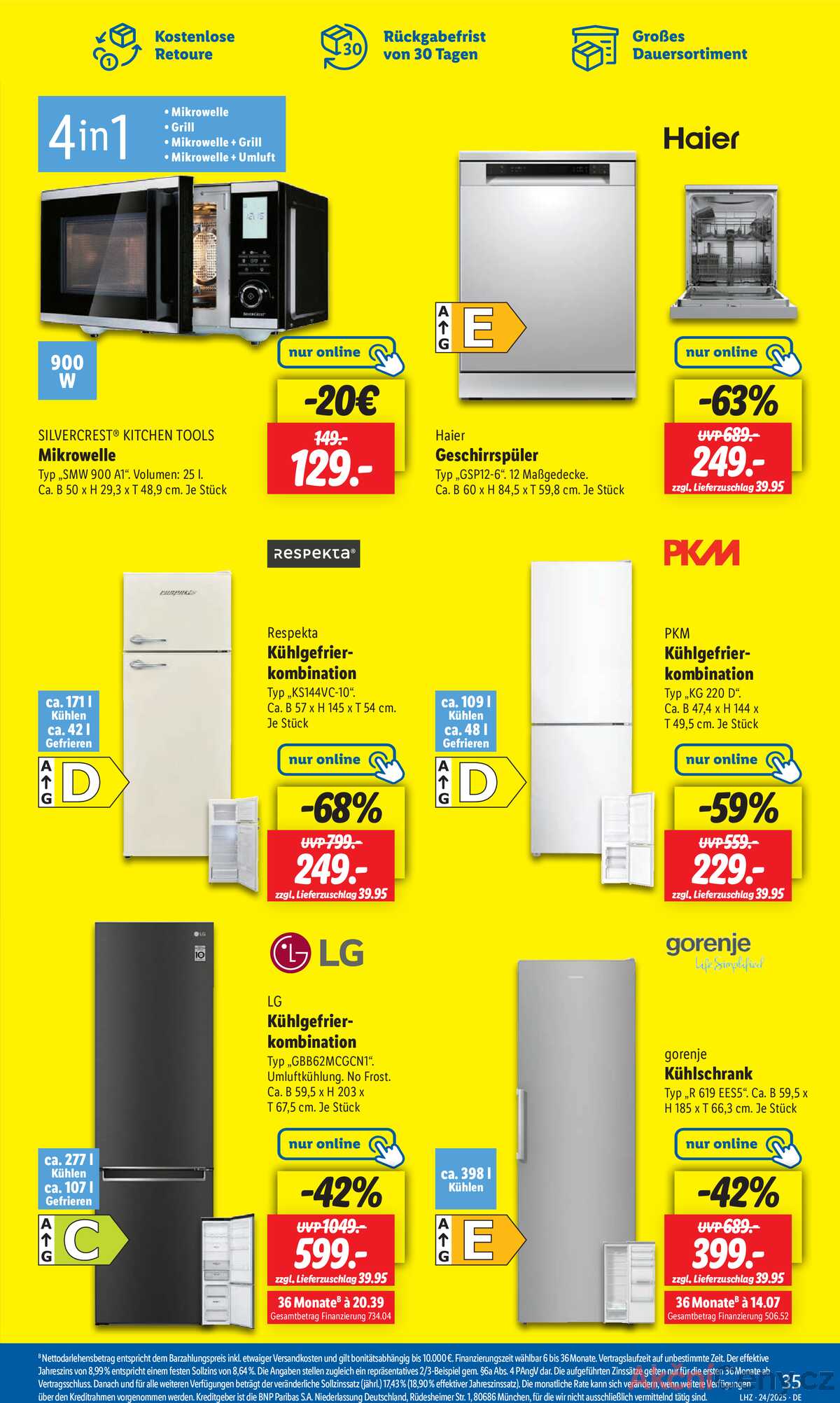 Leták Lidl Německo 10.6.-14.6.2025 strana 55