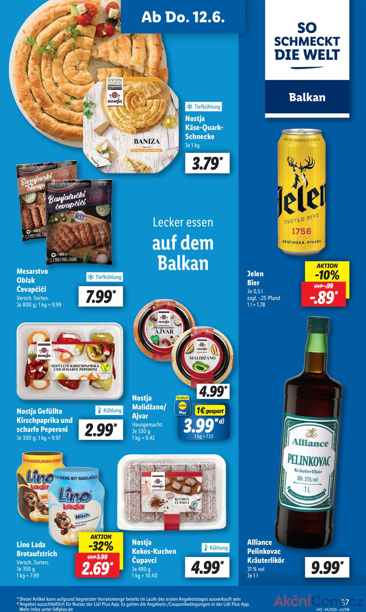 Leták Lidl Německo 10.6.-14.6.2025 strana 57