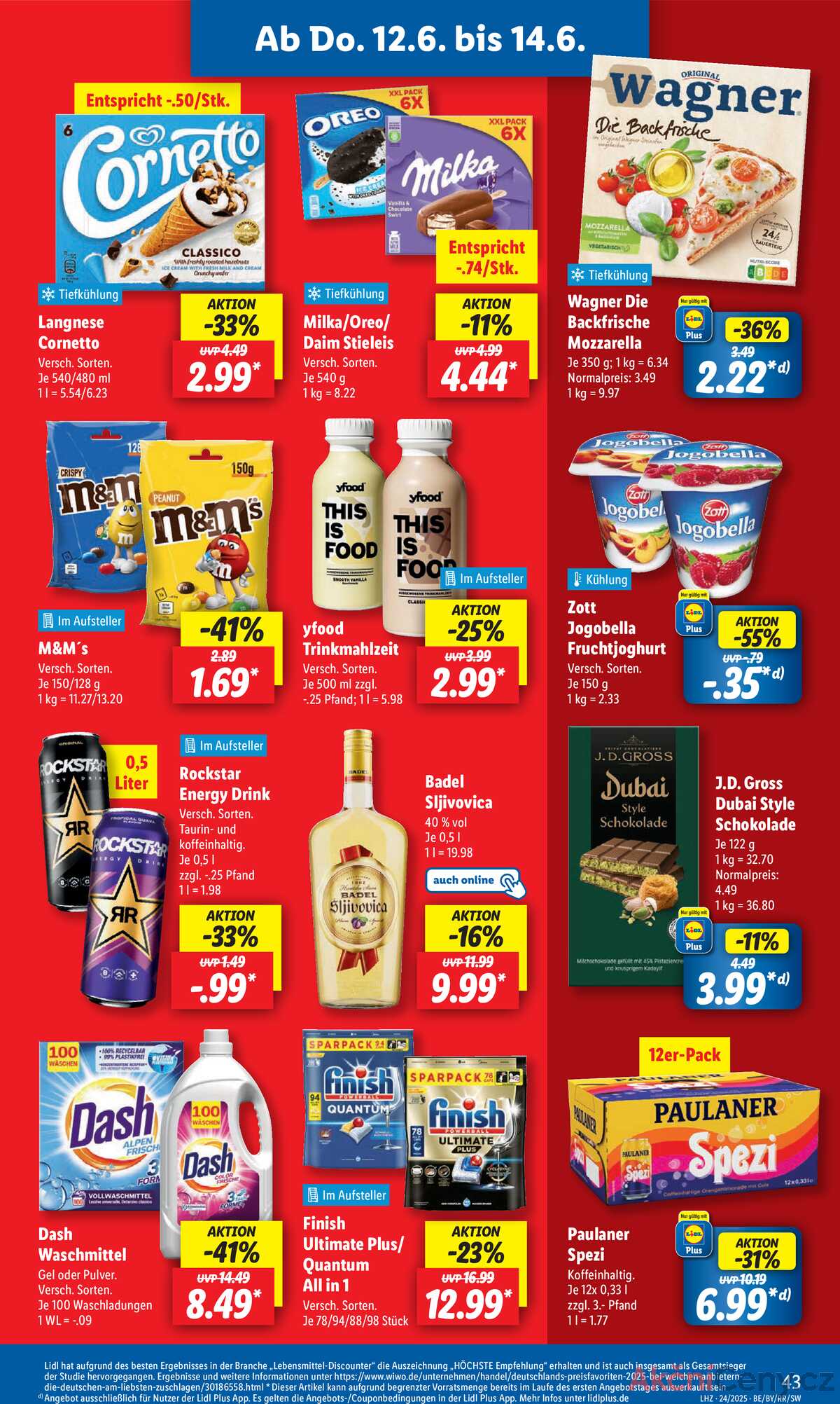 Leták Lidl Německo 10.6.-14.6.2025 strana 63