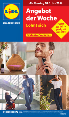 Leták Lidl Německo 16.6.-21.6.2025