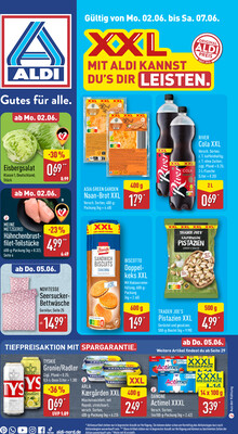 Leták ALDI Německo 2.6.-8.6.2025