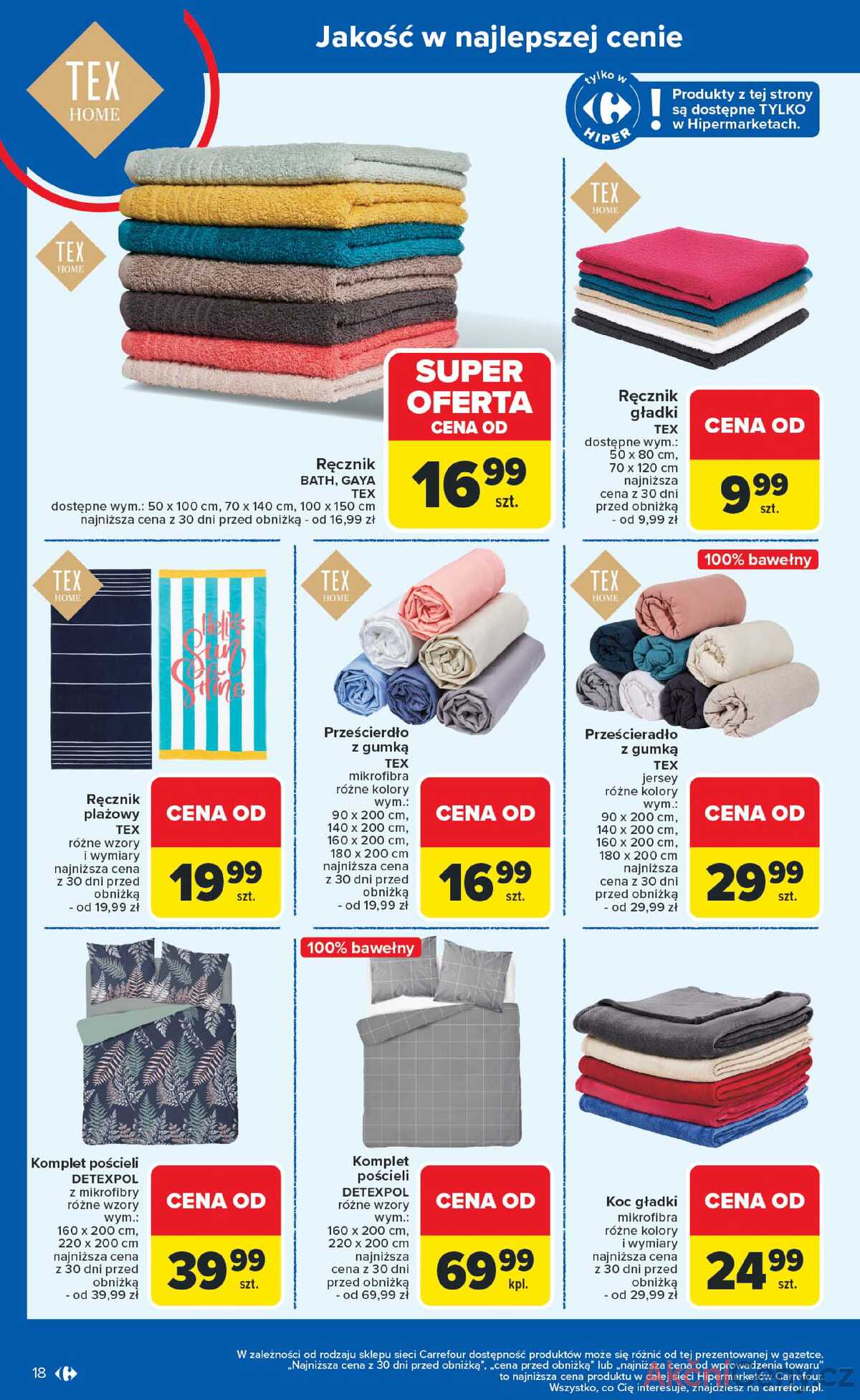 Leták Carrefour Polsko 2.6.-14.6.2025 - Výrobek od pondělí strana 18