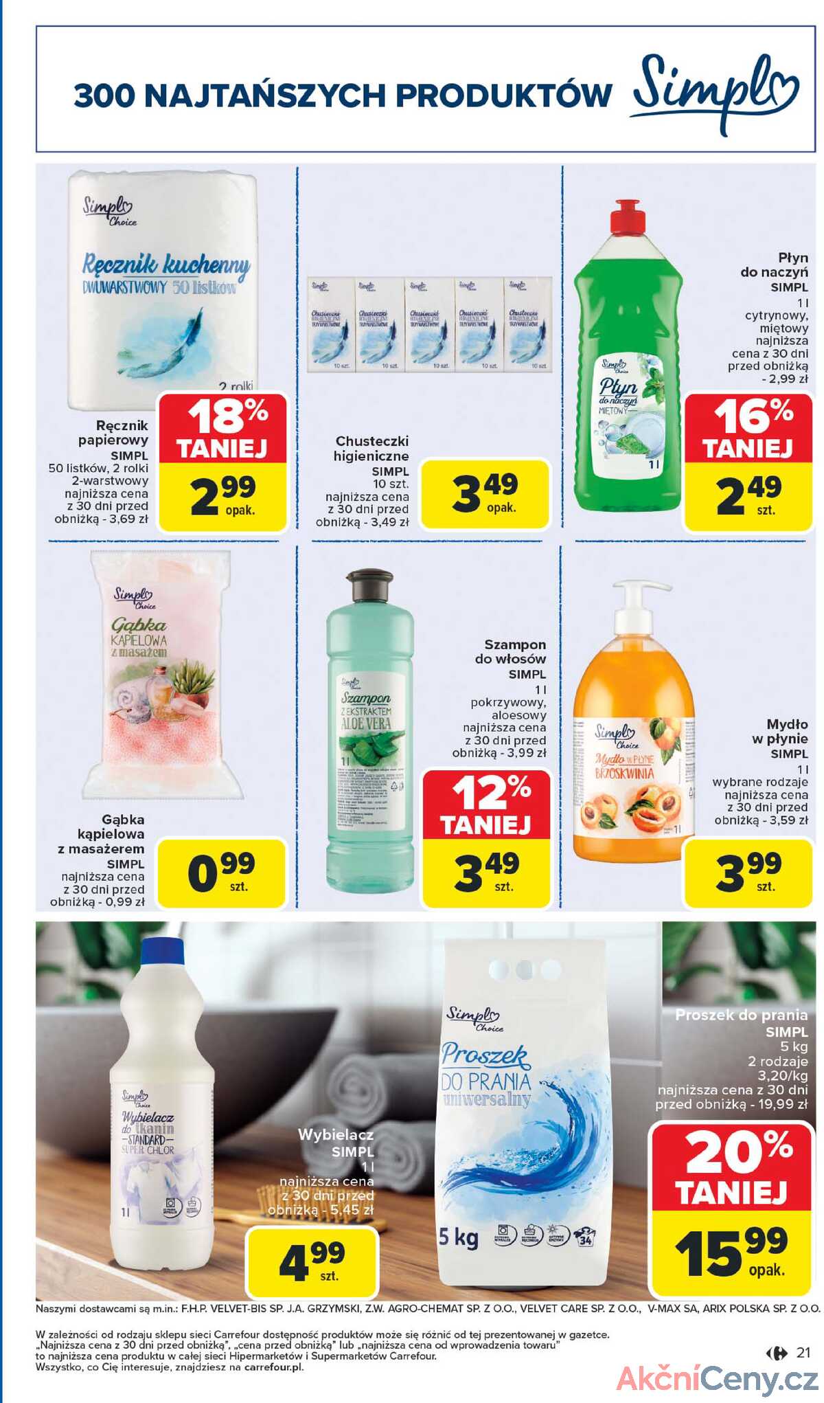 Leták Carrefour Polsko 2.6.-14.6.2025 - Výrobek od pondělí strana 21