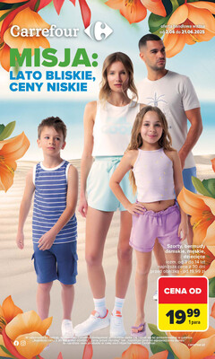 Leták Carrefour Polsko 2.6.-21.6.2025 - Léto blízko, ceny nízké
