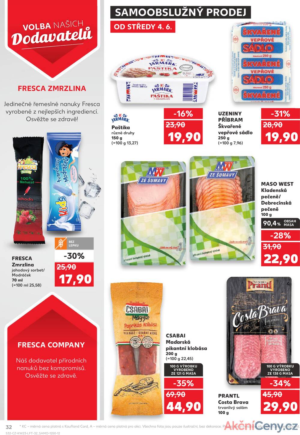 Leták Kaufland - Kaufland 4.6. - 10.6. - Kaufland - Jindřichův Hradec - strana 32