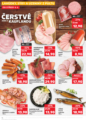 Kaufland 4.6. - 10.6. - Kaufland - Jindřichův Hradec