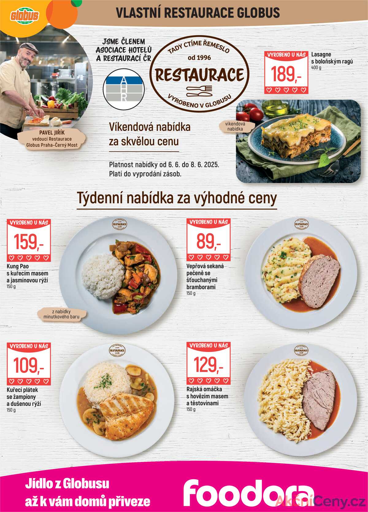 Akční leták Globus 4.6. - 10.6.2025 - Globus Praha - Centrum Černý Most strana 7