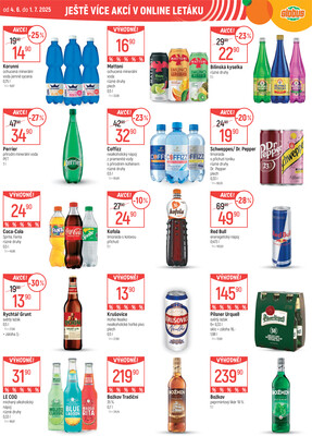 Akční leták Globus 4.6. - 10.6.2025 - Globus Praha - Centrum Černý Most