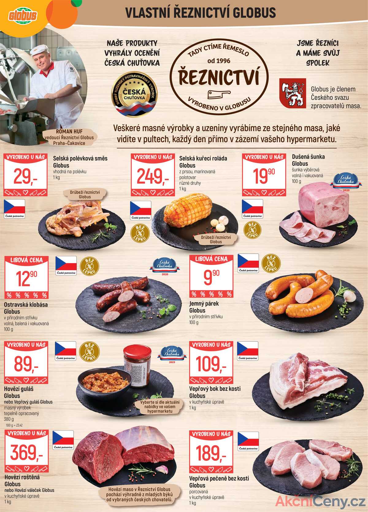 Akční leták Globus 4.6. - 10.6.2025 - Globus Praha - Čakovice strana 5