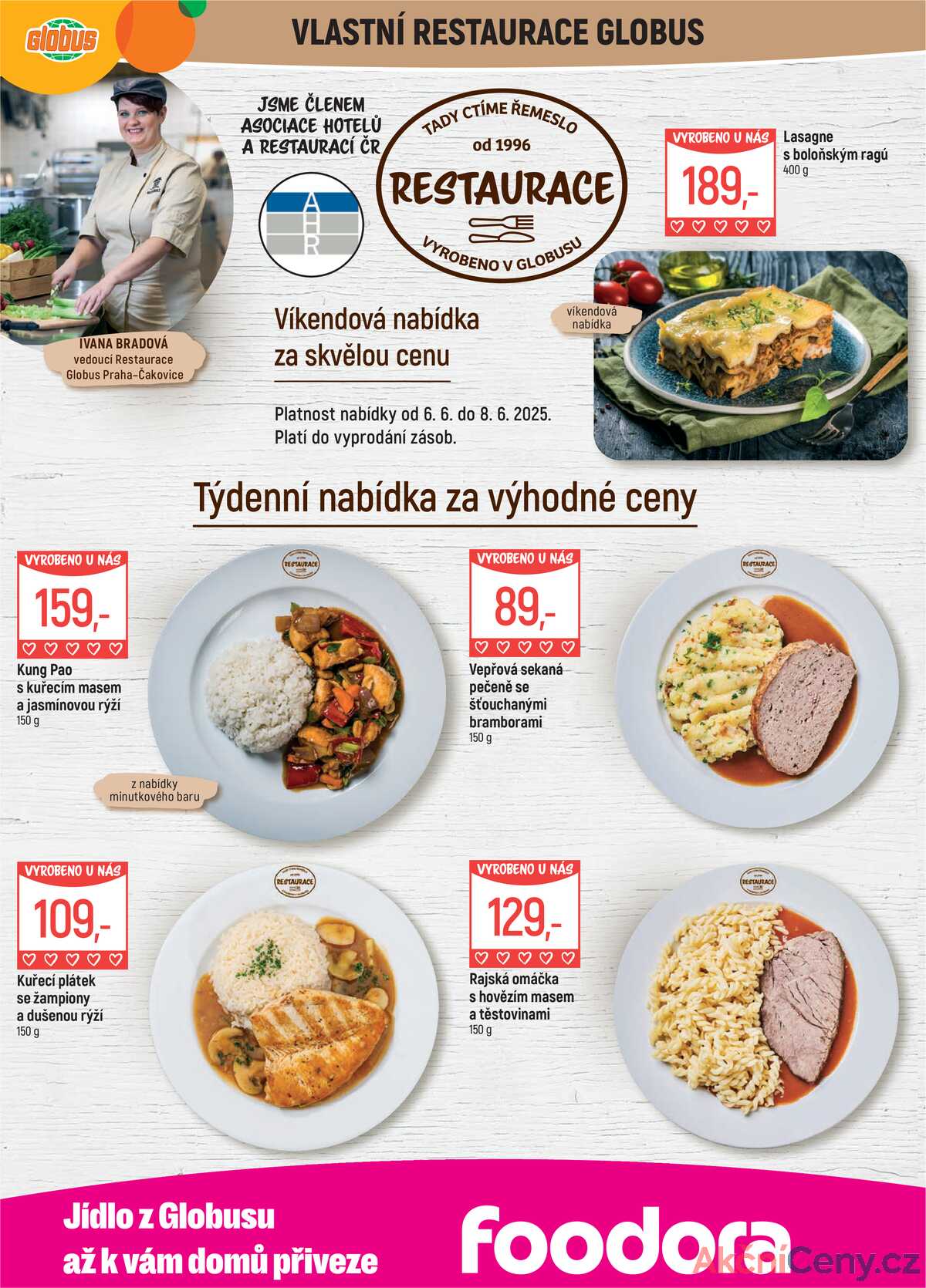 Akční leták Globus 4.6. - 10.6.2025 - Globus Praha - Čakovice strana 7