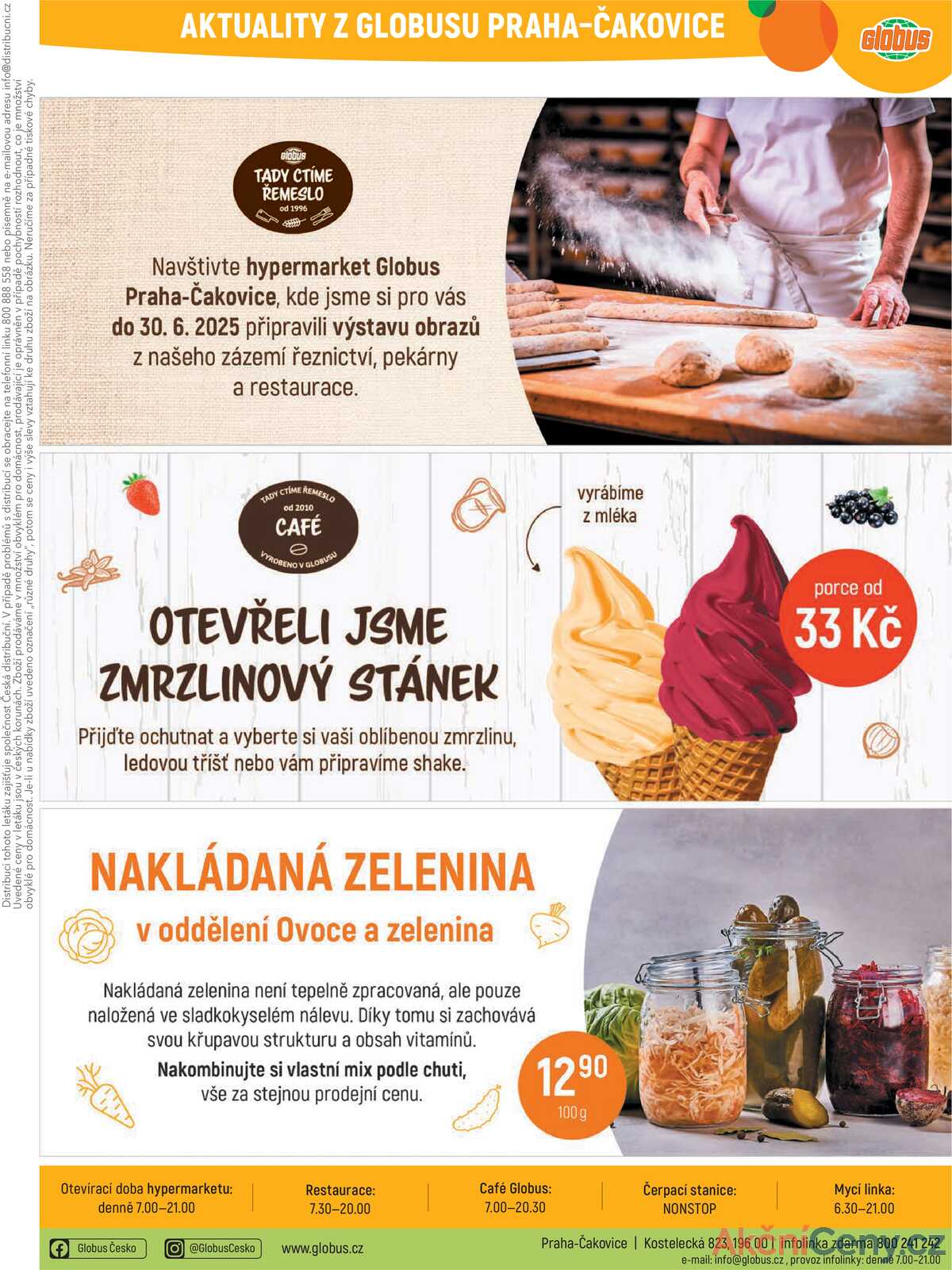 Akční leták Globus 4.6. - 10.6.2025 - Globus Praha - Čakovice strana 41