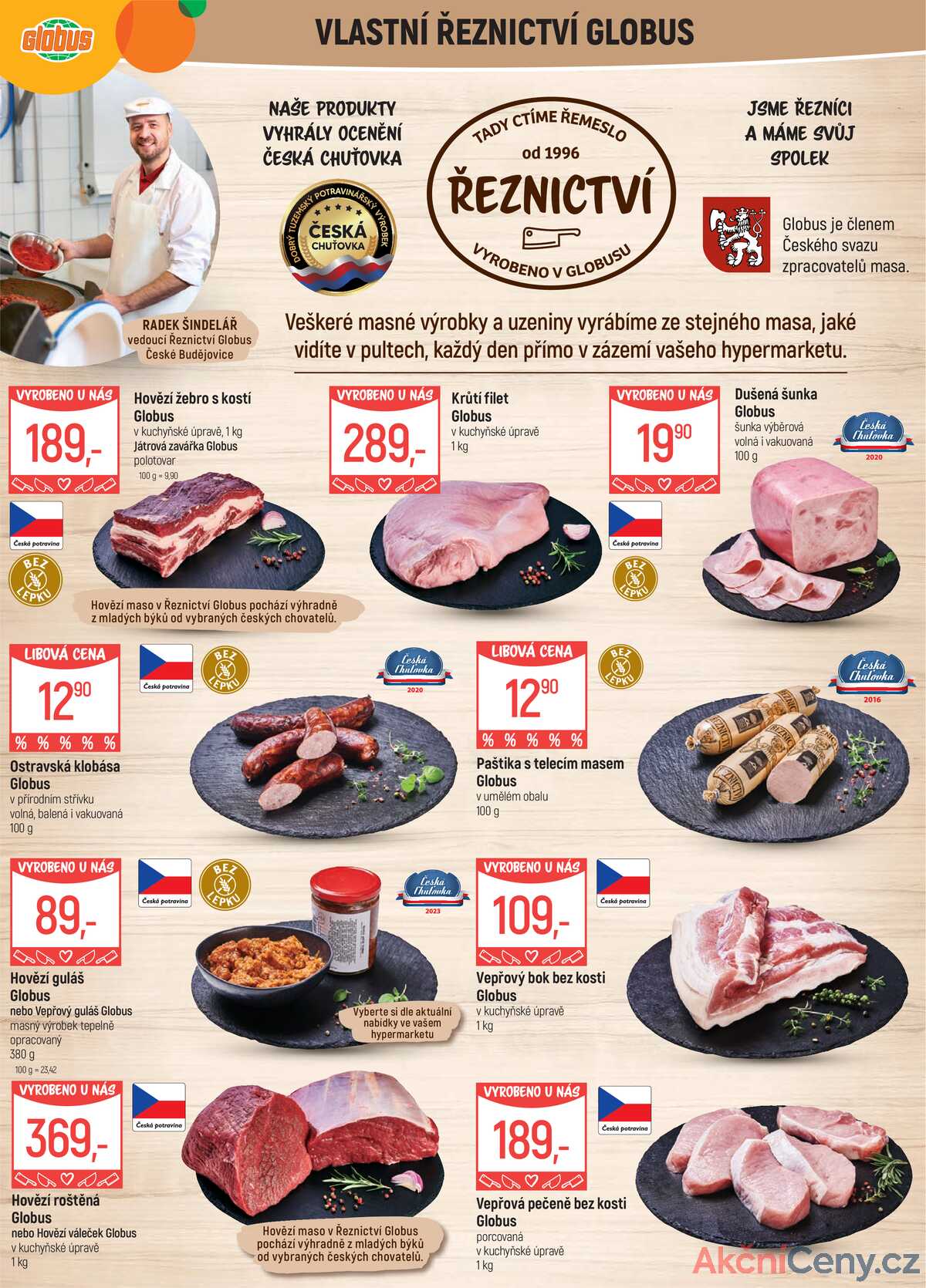 Akční leták Globus 4.6. - 10.6.2025 - Globus České Budějovice strana 5