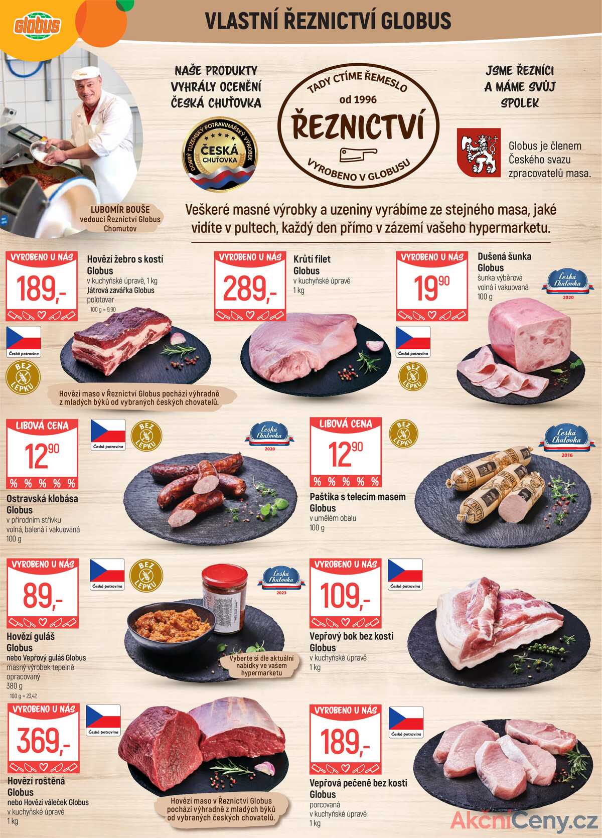 Akční leták Globus 4.6. - 10.6.2025 - Globus Chomutov strana 5