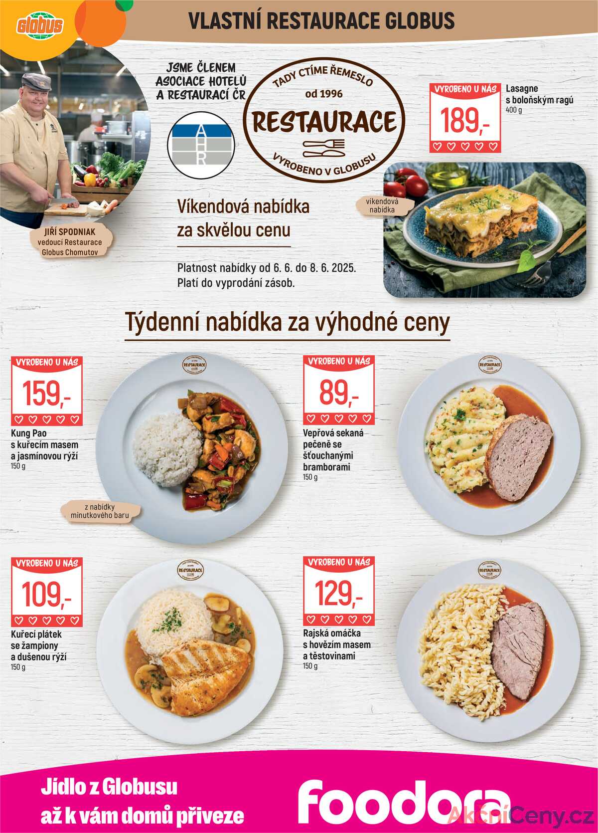 Akční leták Globus 4.6. - 10.6.2025 - Globus Chomutov strana 7