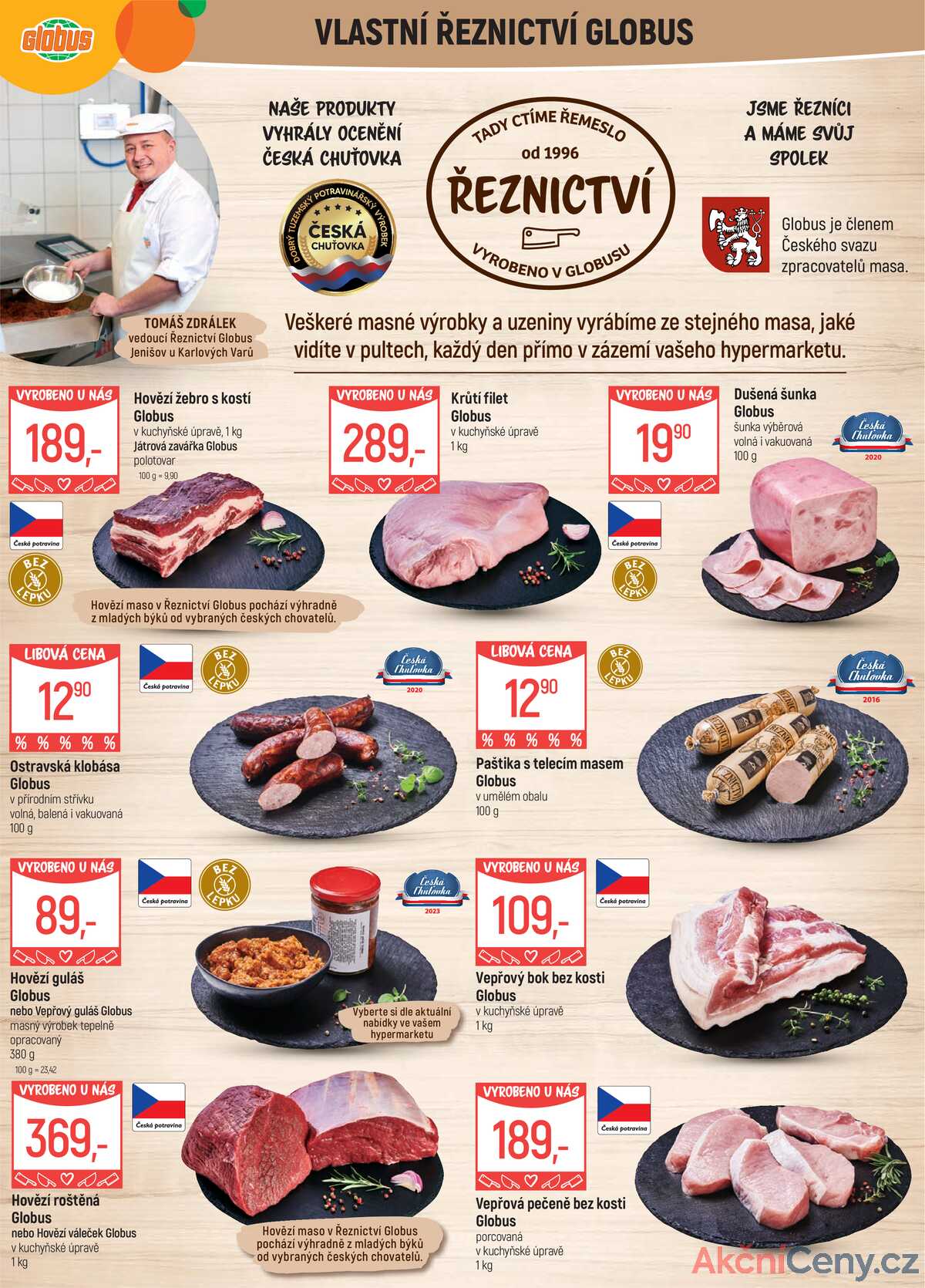 Akční leták Globus 4.6. - 10.6.2025 - Globus Jenišov u Karlových Varů strana 5
