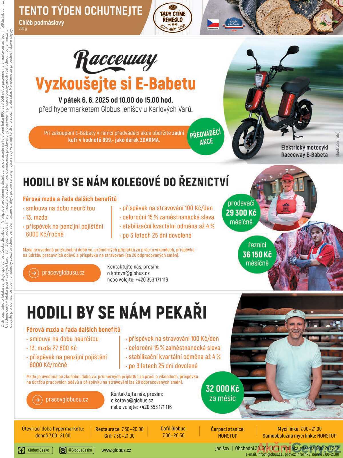 Akční leták Globus 4.6. - 10.6.2025 - Globus Jenišov u Karlových Varů strana 41