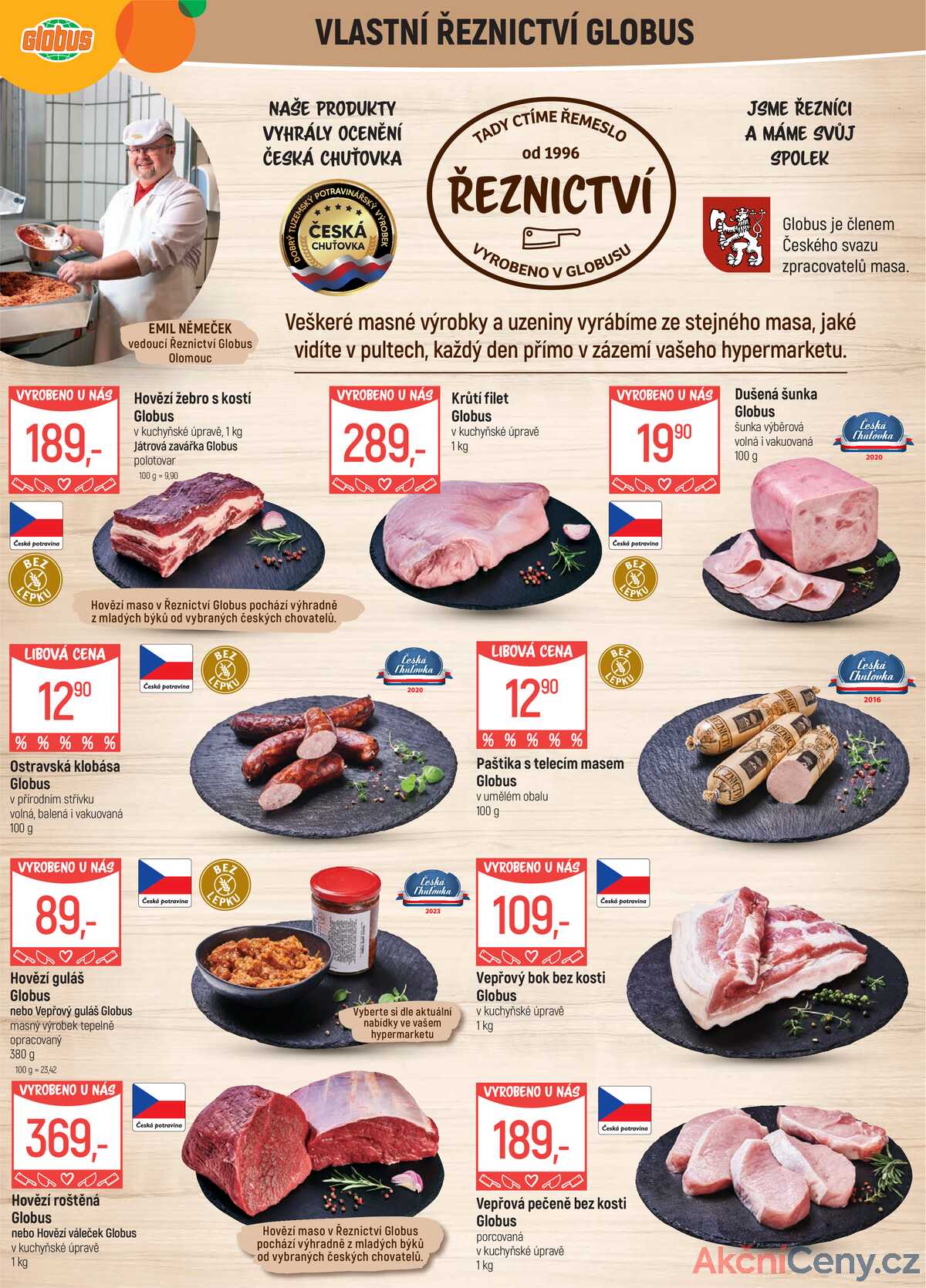 Akční leták Globus 4.6. - 10.6.2025 - Globus Olomouc strana 5