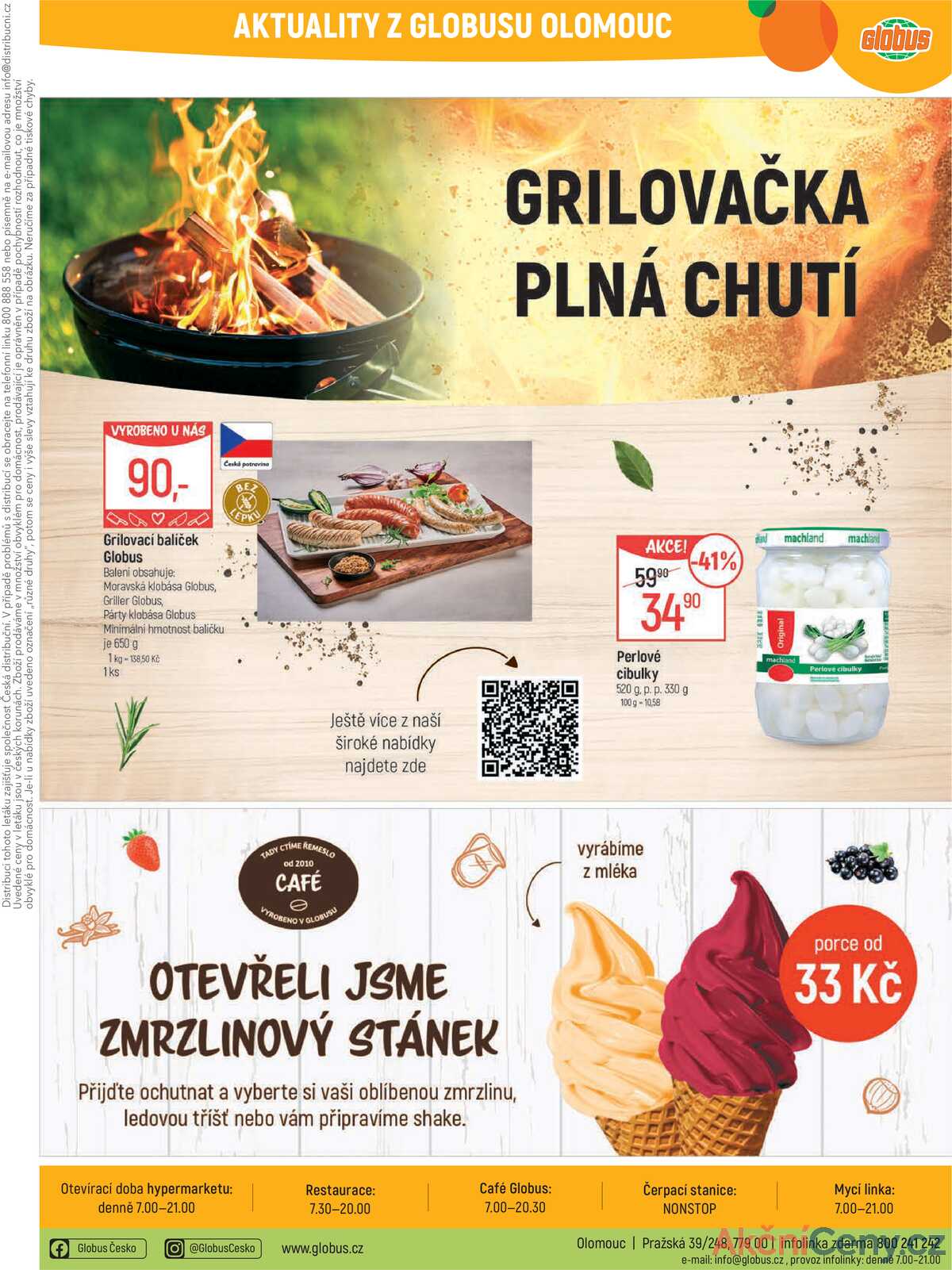 Akční leták Globus 4.6. - 10.6.2025 - Globus Olomouc strana 41