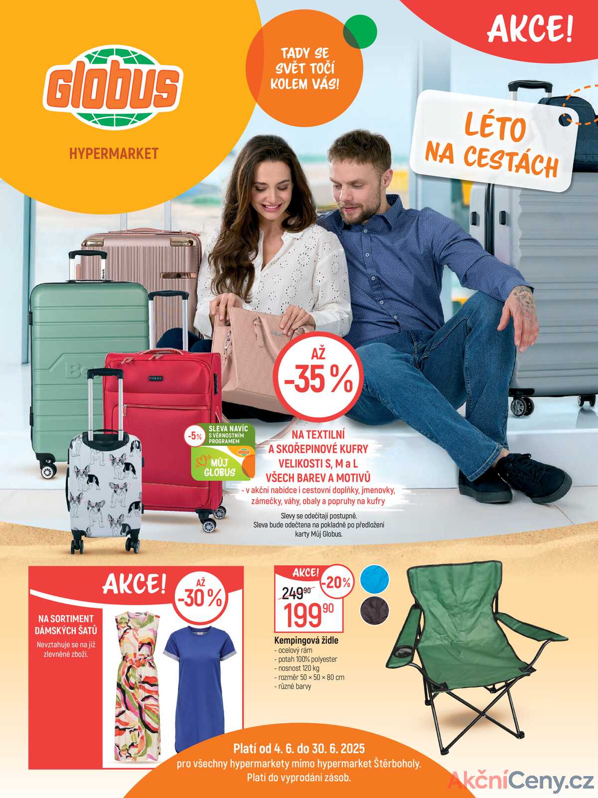 Akční leták Globus 4.6. - 30.6.2025 - Globus Opava strana 1