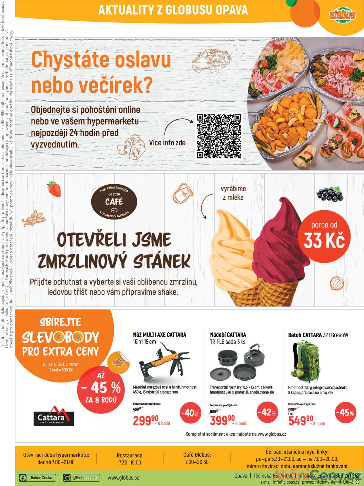 Akční leták Globus 4.6. - 10.6.2025 - Globus Opava strana 41
