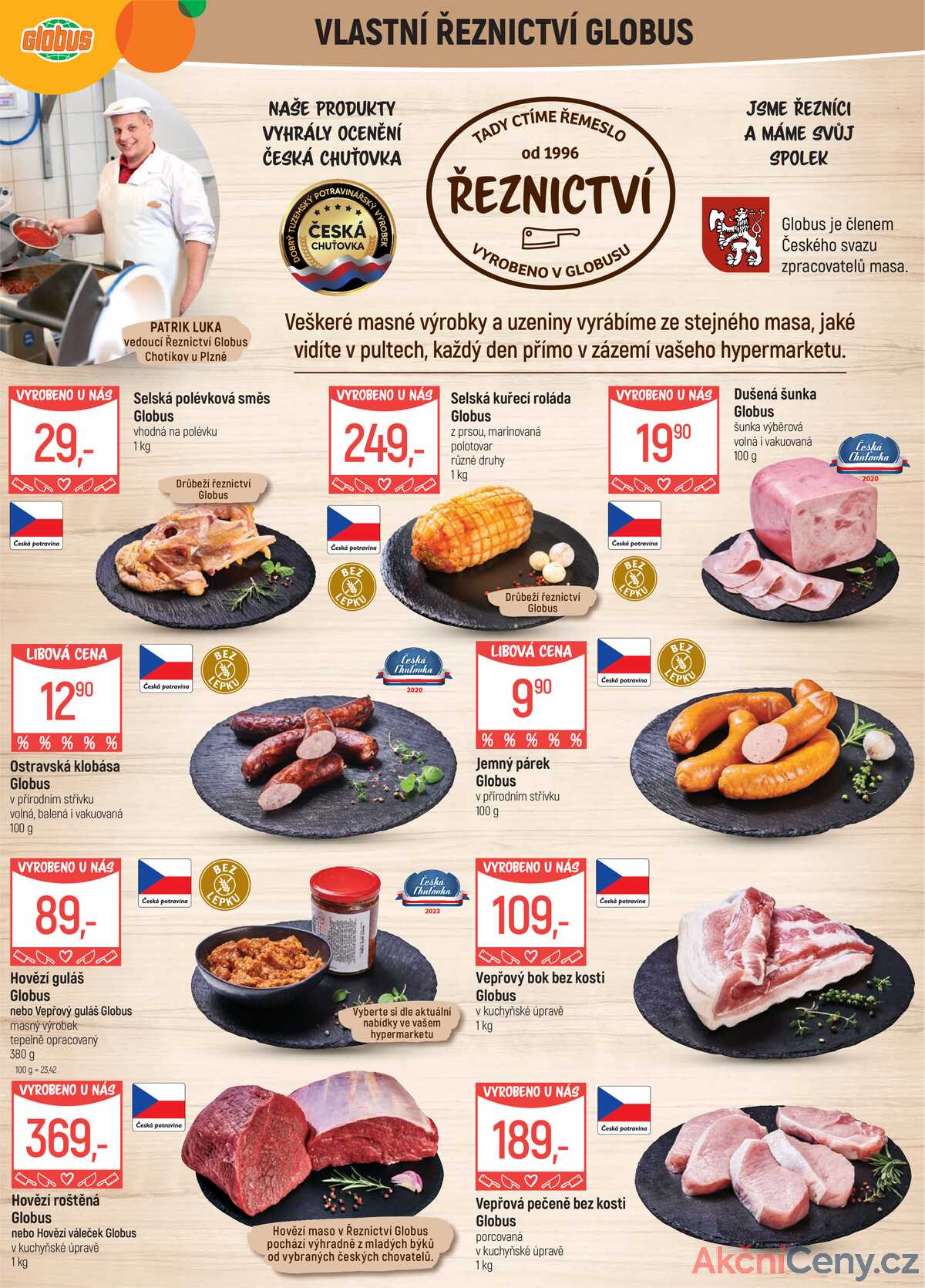 Akční leták Globus 4.6. - 10.6.2025 - Globus Chotíkov u Plzně strana 5