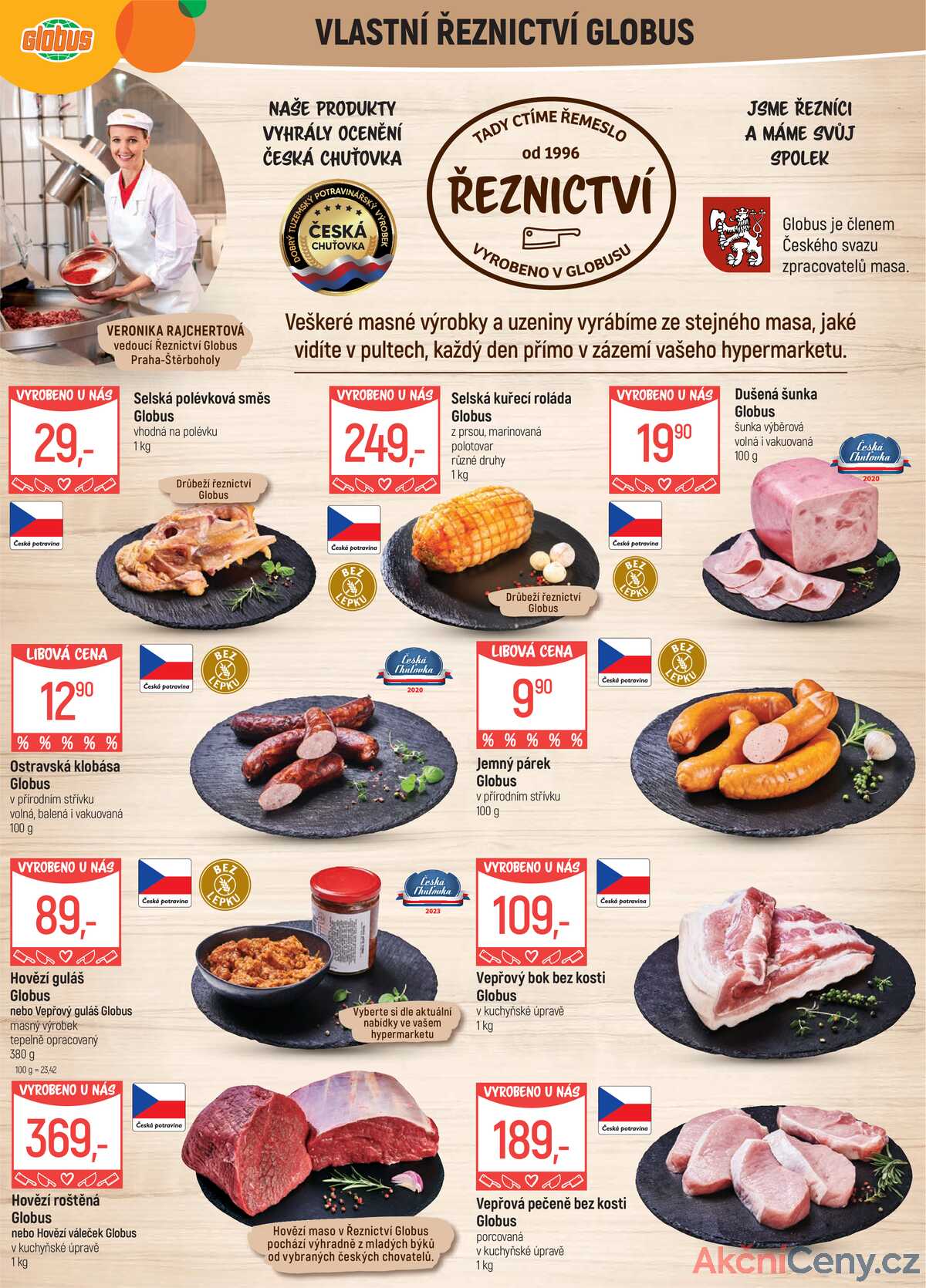 Akční leták Globus 4.6. - 10.6.2025 - Globus Praha - Štěrboholy strana 5