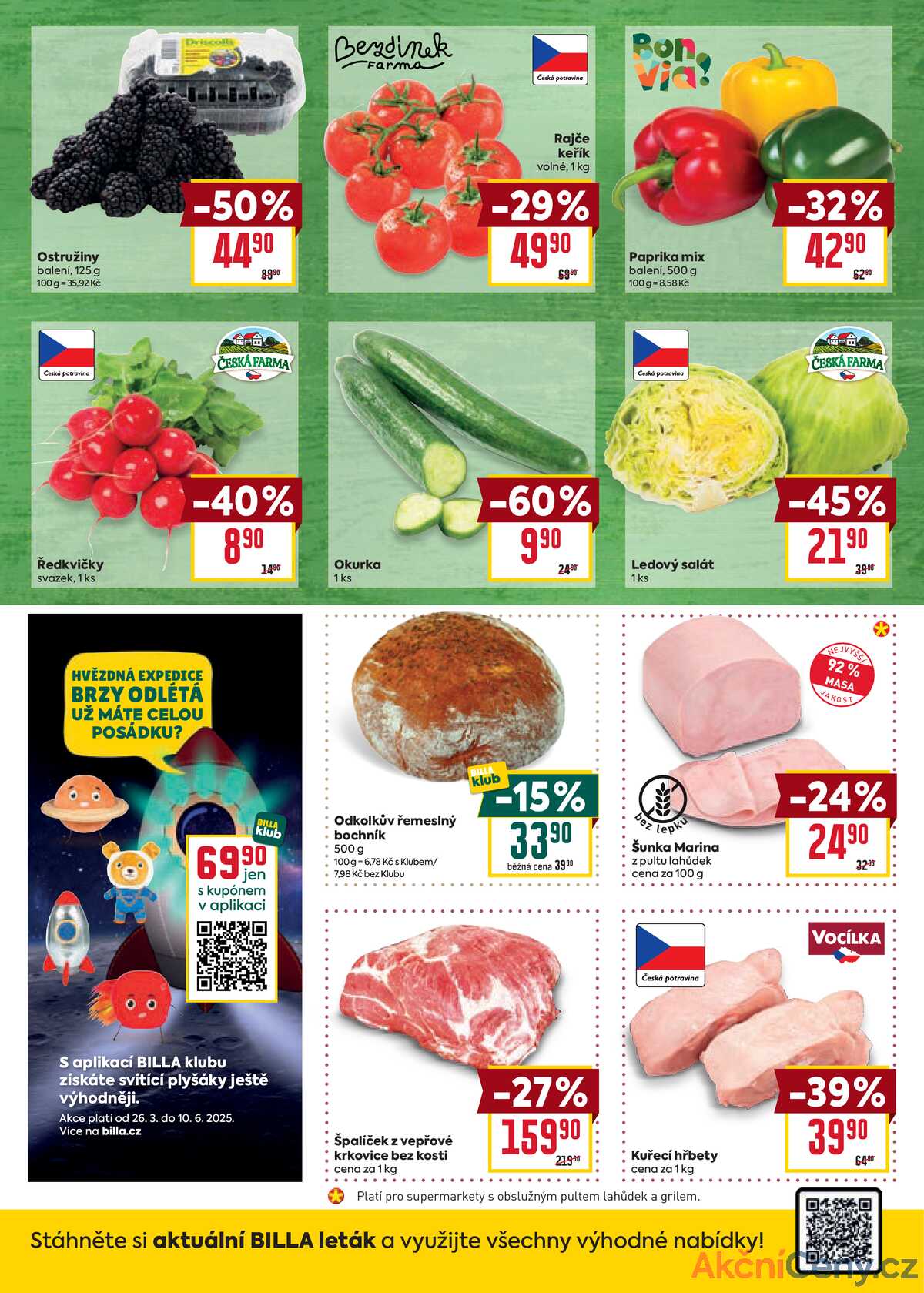 Billa malý leták od 4.6. do 10.6.2025 strana 2