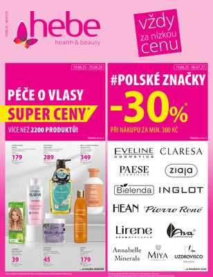 HEBE letáky