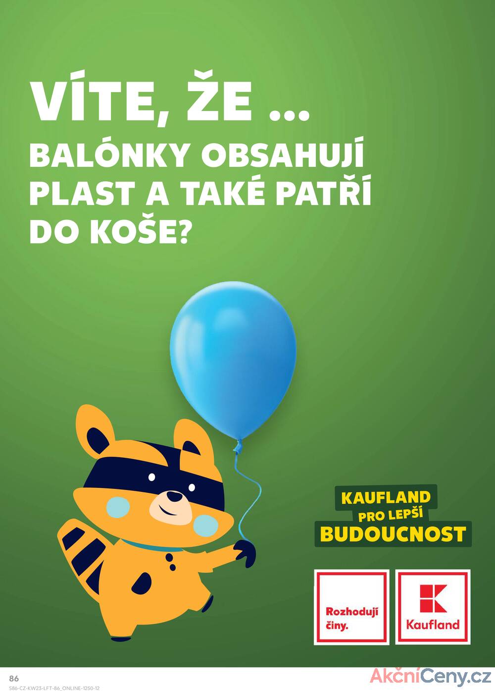 Leták Kaufland - Kaufland 4.6. - 10.6. - Kaufland - Plzeň (Sukova) - strana 86