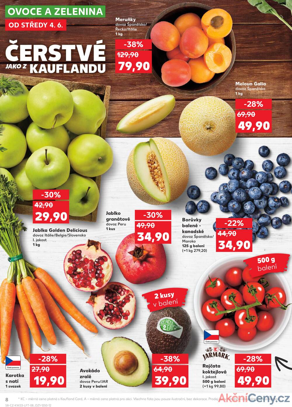 Leták Kaufland - Kaufland 4.6. - 10.6. - Kaufland - Havlíčkův Brod - strana 8