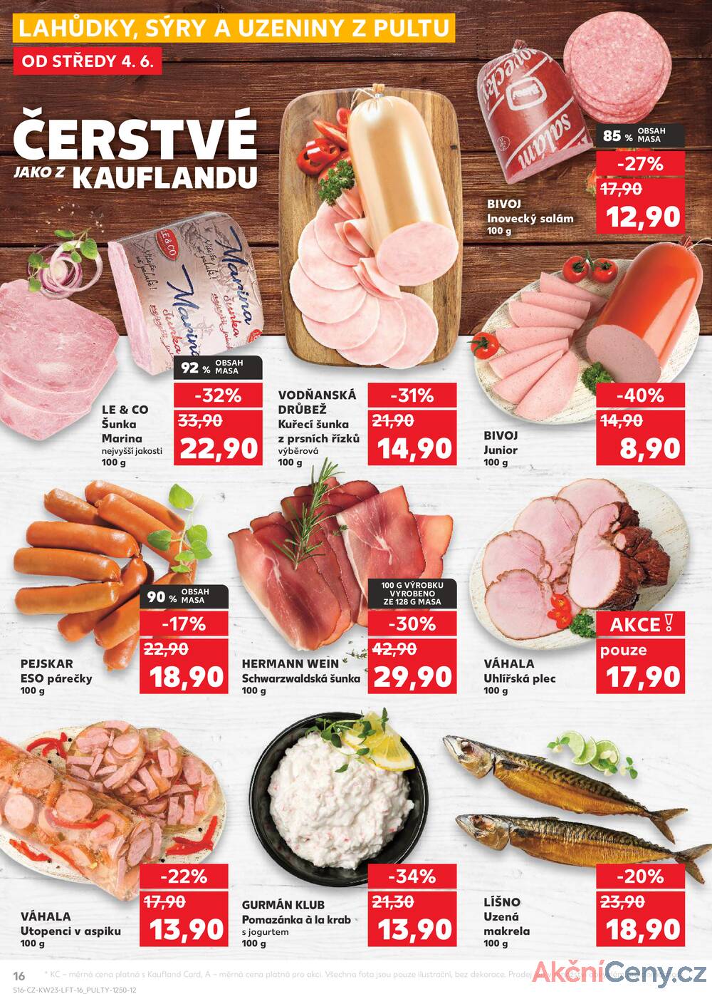 Leták Kaufland - Kaufland 4.6. - 10.6. - Kaufland - Valašské Meziříčí - strana 16