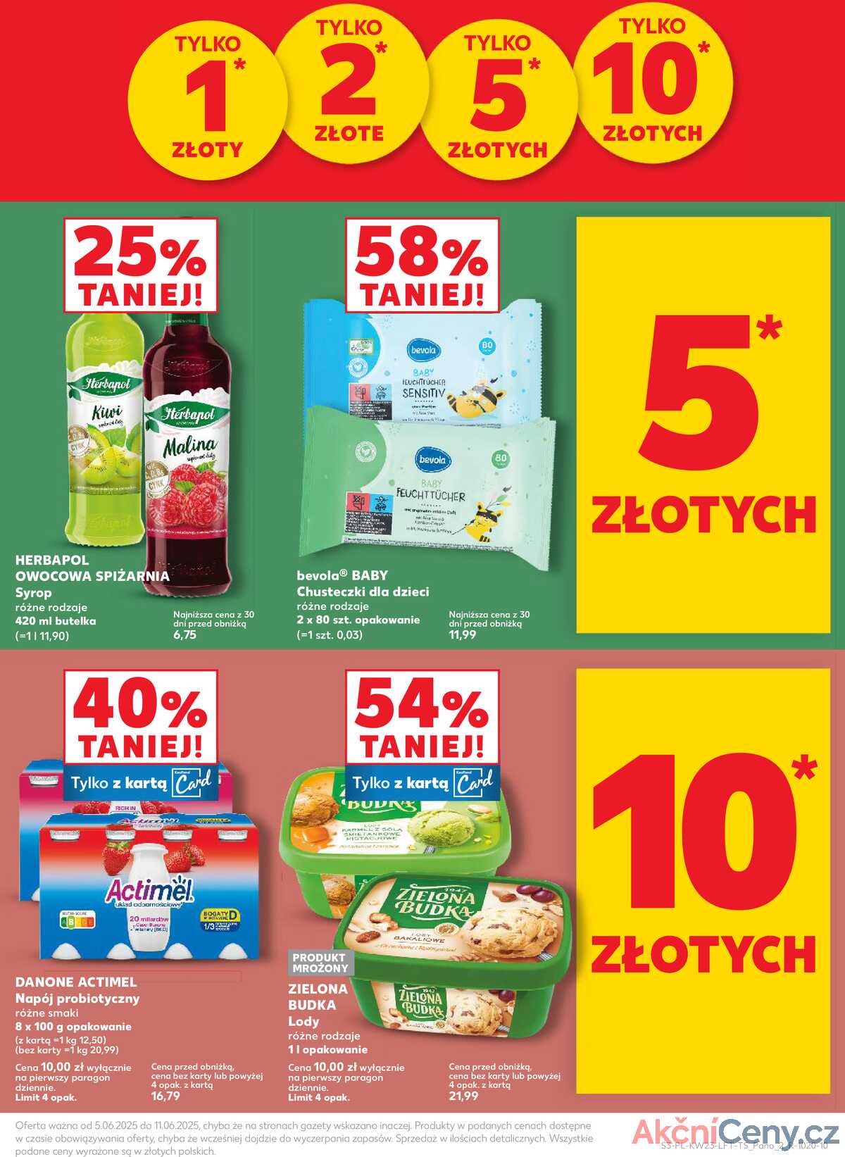 Leták Kaufland Polsko 5.6.-11.6.2025 - Noviny týdne strana 3