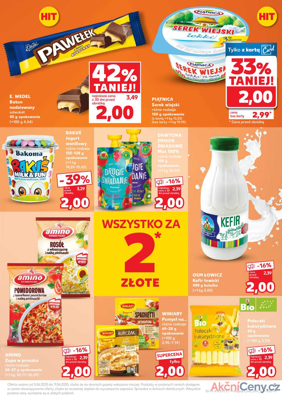 Leták Kaufland Polsko 5.6.-11.6.2025 - Noviny týdne strana 5
