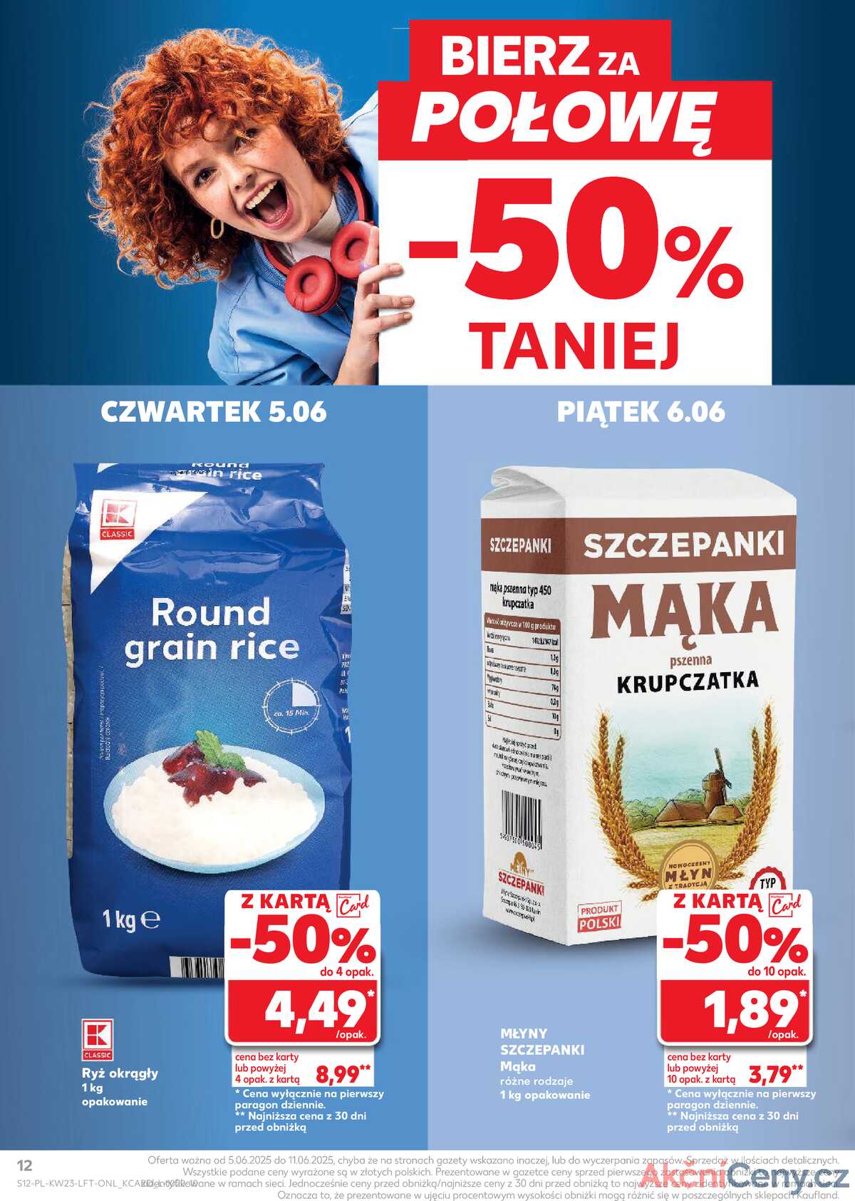 Leták Kaufland Polsko 5.6.-11.6.2025 - Noviny týdne strana 12