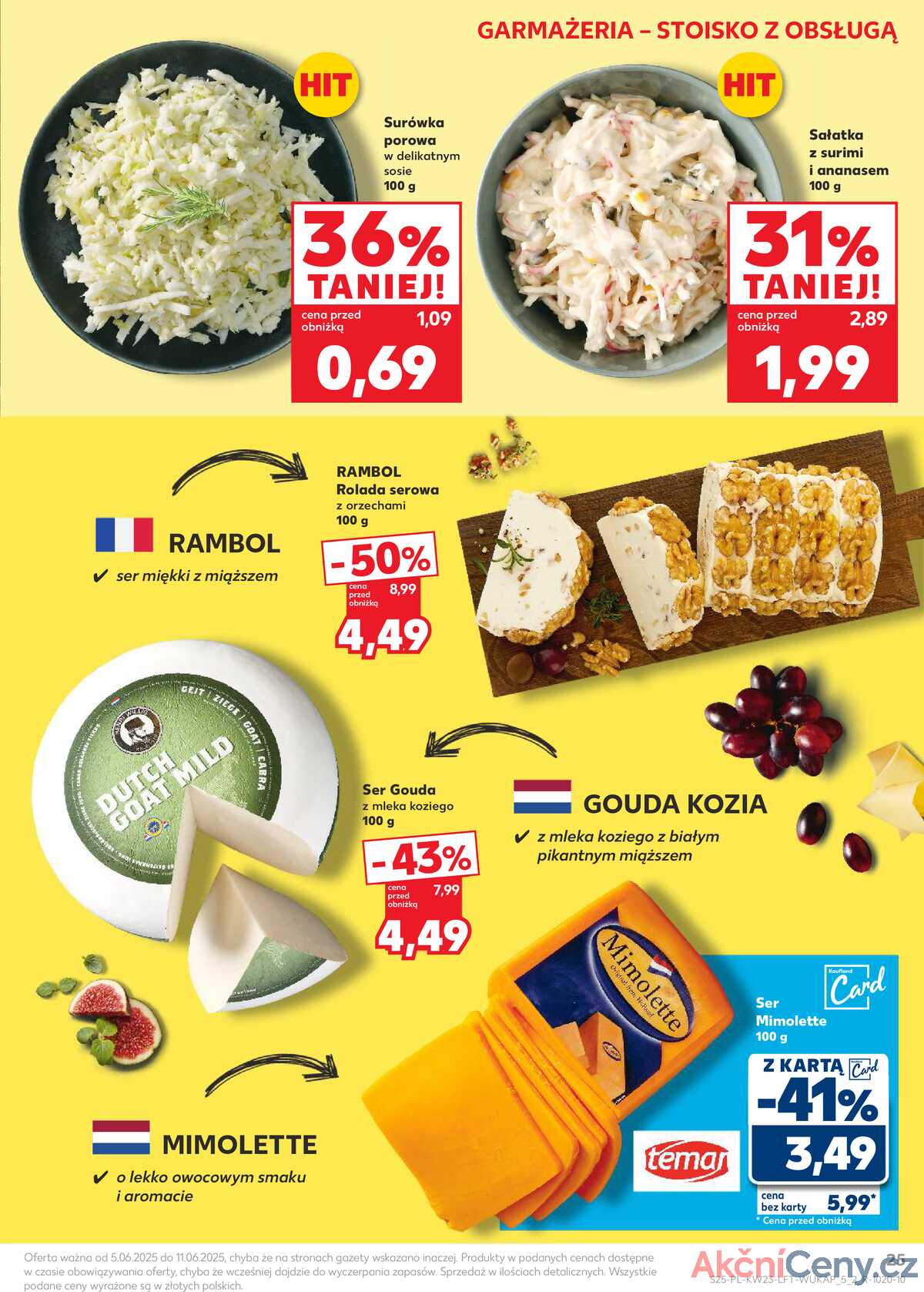Leták Kaufland Polsko 5.6.-11.6.2025 - Noviny týdne strana 25