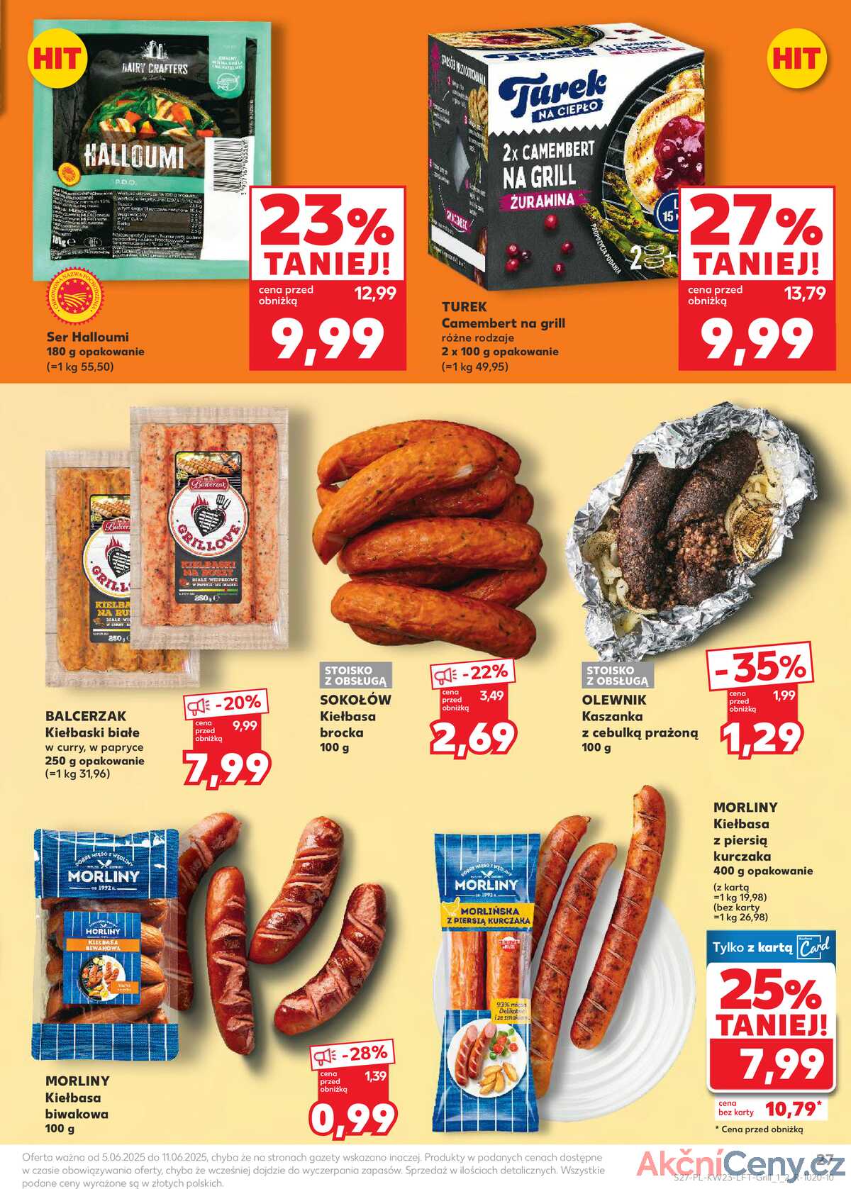 Leták Kaufland Polsko 5.6.-11.6.2025 - Noviny týdne strana 27