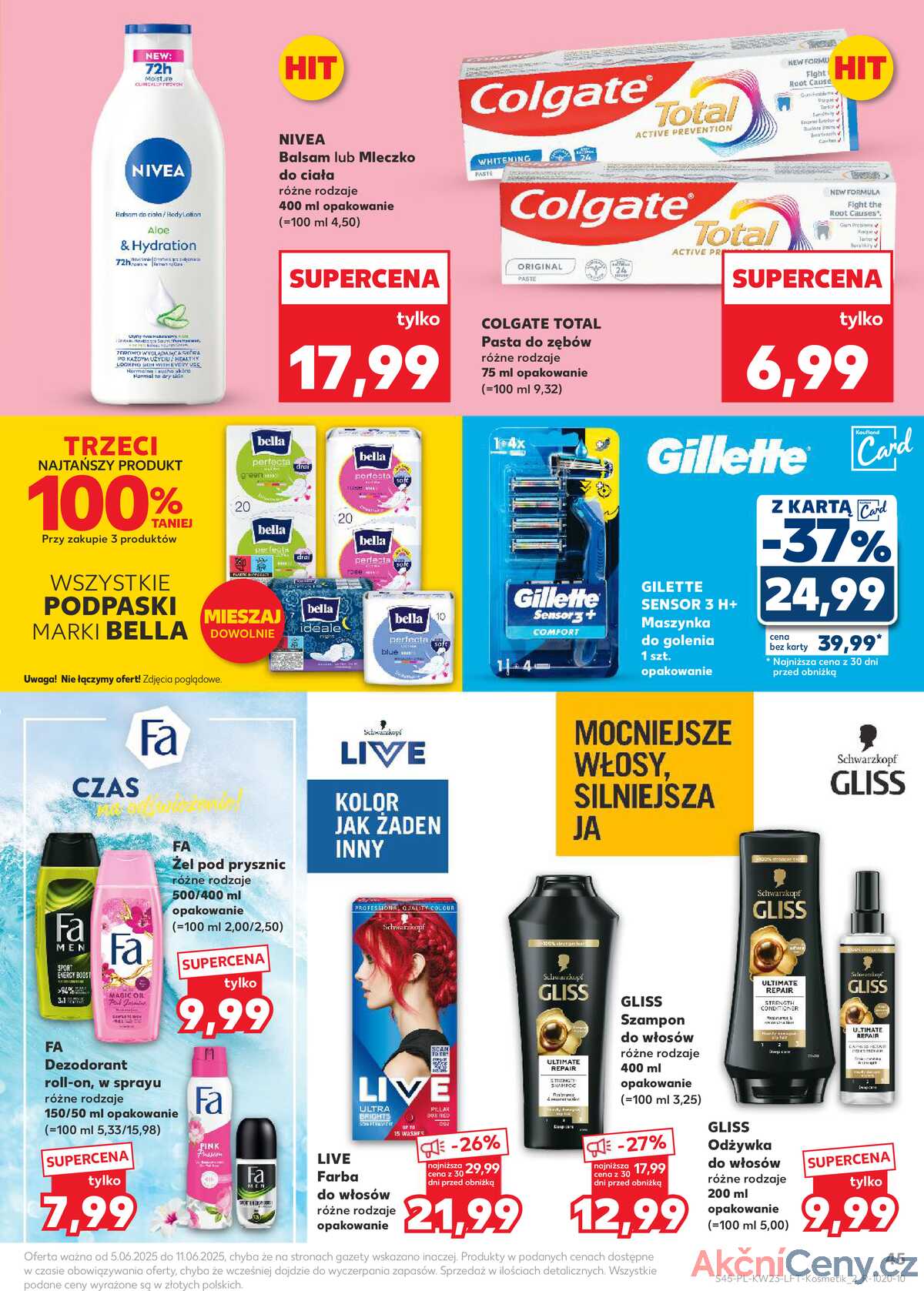 Leták Kaufland Polsko 5.6.-11.6.2025 - Noviny týdne strana 45